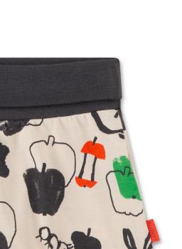 Preview: Jungen Shorts weiß Apfel